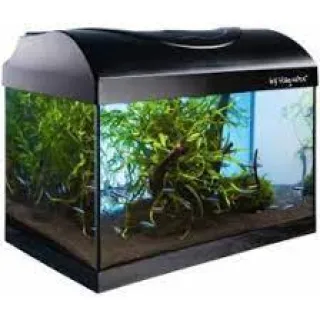 Coperchio con luce Acquario Diversa 40 nero