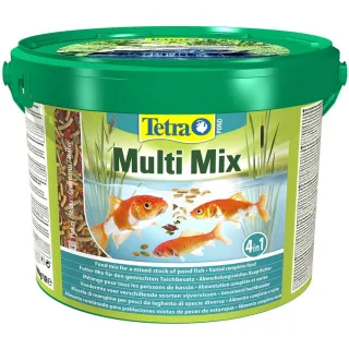 Tetra multi mix 10 lt cibo laghetto 4in1