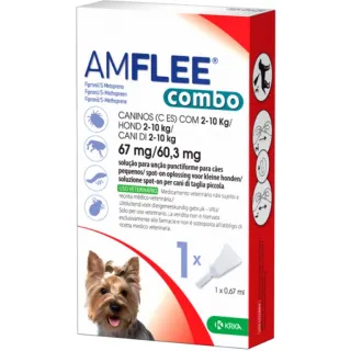 Amflee Combo cane 2-10 kg 67 mg