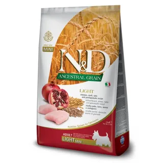  N&D ANCESTRAL DOG POLLO E MELOGRANO LIGHT MINI