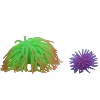 Haquoss anemone decorazione in silicone per acquari