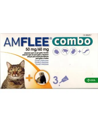 Amflee Combo gatto 50/60mg 3 pipette