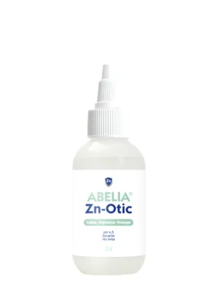 ABELIA Zn-Otic 118ml  VetNova battericida antiprurito dell'orecchio