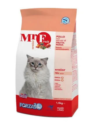 Forza10 Mr.Fruit senior pollo e frutta rosso