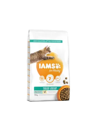 Iams Cat Sterilised Adult All Breeds Chicken