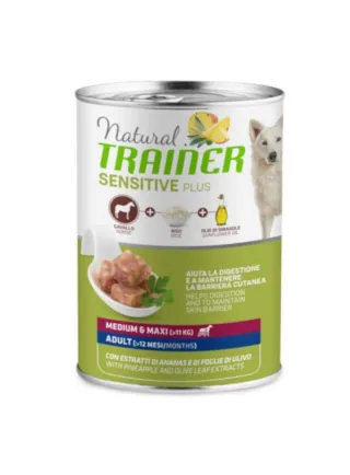 Trainer Sensitive Plus Adult Medium&Maxi Cavallo 400g