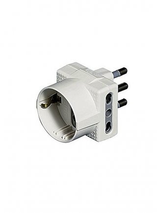 Nakatomy adattatore multiplo Schuko da 16A bianco