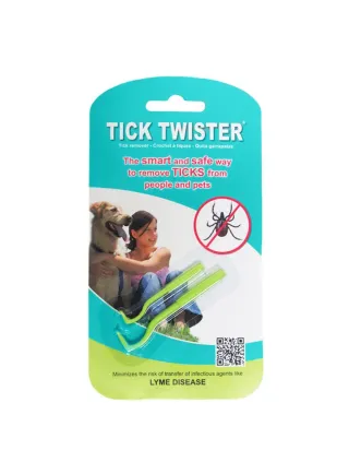 O'tom tick twister ganci togli zecche per cani e gatti