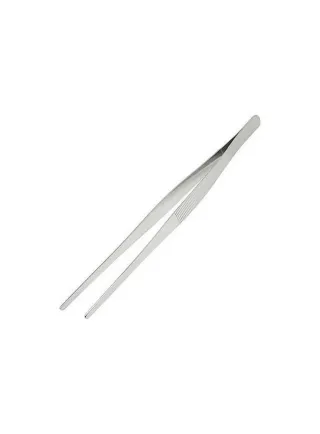 Pinza dritta acciaio tweezers per piante cm 27,5