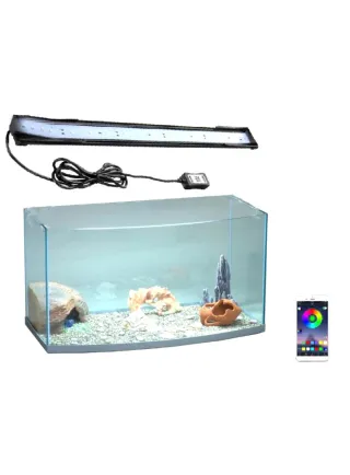 Acquario image 100x30 open + luce led rgb wifi