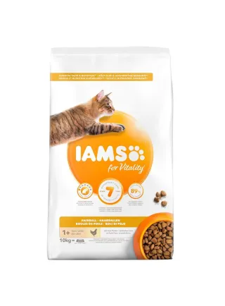 Iams Cat Hairball Control Adult All Breeds Chicken