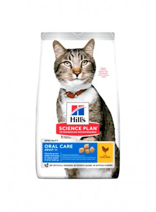 Hill's feline Oral care adult 1,5 kg