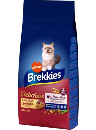 Affinity Brekkies alimento gatto Pollo, tacchino e verdure 20Kg