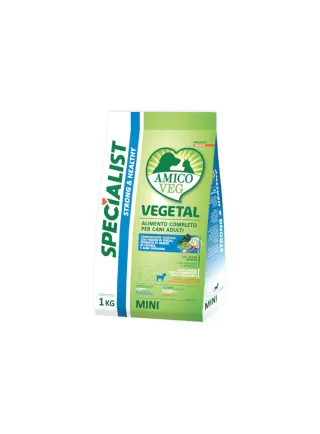 AMICO VEG ADULT MINI STRONG & HEALTHY Piselli e Alghe 1Kg - Linea Specialist