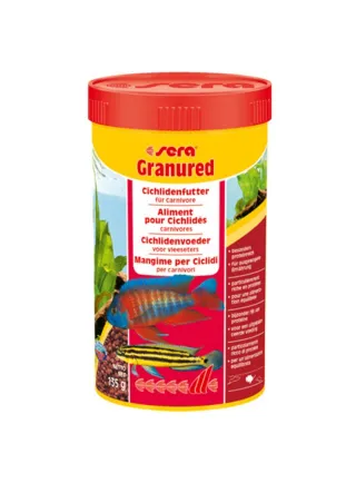 Sera Granured mangime per pesci lago tanganika 100 250 500 1000 ml