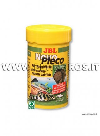 JBL Novo PLECO mangime per pesci Erbivori da Fondo