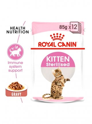 Sterilised Kitten salsa umido Royal Canin 12x85 gr