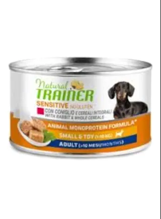 Trainer Sensitive No gluten Adult Small&Toy Coniglio 150g