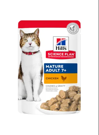 HILL'S SCIENCE PLAN Mature Adult Alimento umido per gatti- 12x85g