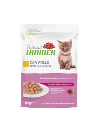 Trainer Natural Kitten&Young buste 12 x 85g