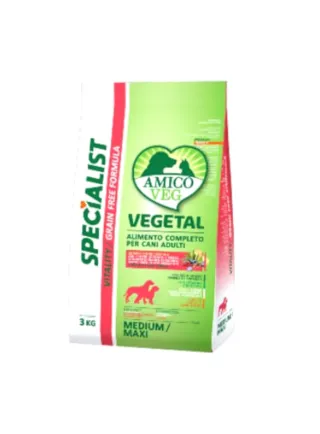 AMICO VEG ADULT MEDIUM-MAXI VITALITY Patata 3Kg - Linea Specialist