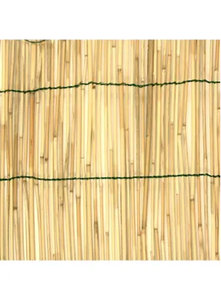 Arella bamboo naturale legata filo nylon