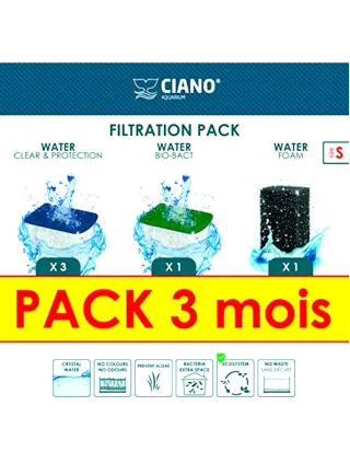 Askoll Kit filtri risparmio per acquario Ciano