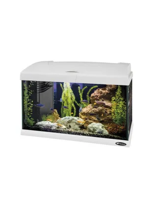 Acquario capri bianco led 50 60 80 completo di allestimento