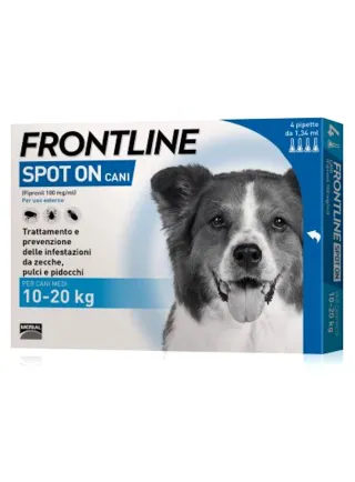 FRONTLINE SPOT-ON CANI MEDI 10-20KG 4 PIP 1,34 ML