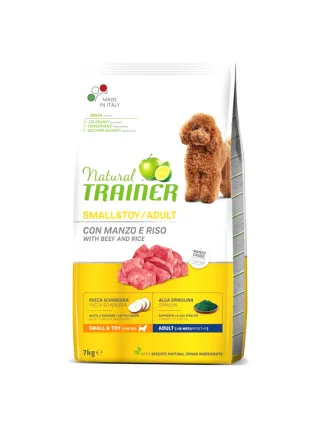 Trainer Natural Dog Small & Toy Manzo e Riso