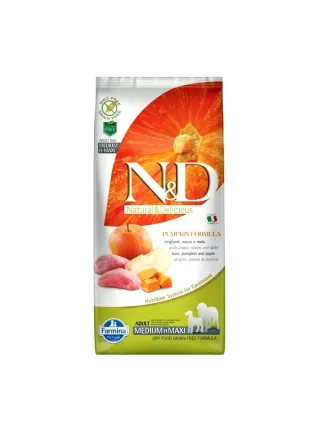 ND Dog zucca medium maxi cinghiale mela 12 Kg