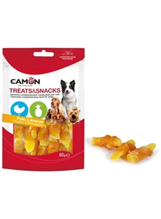 Camon Treats e Snacks Pollo e Banana 80gr