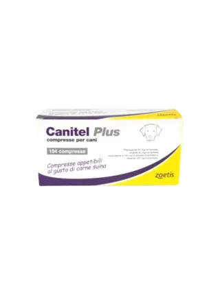 CANITEL PLUS 104cprs - Vermicida per cani