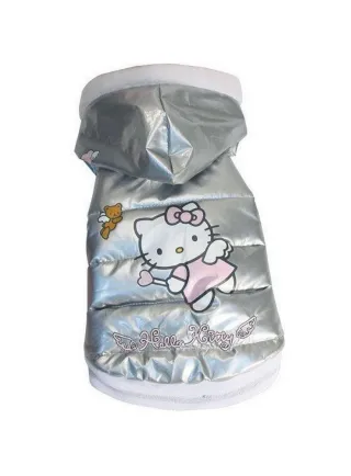 BOMBER GIUBBOTTINO HELLO KITTY ARGENTO