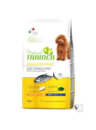 Trainer adult tonno e riso small&toy 2kg