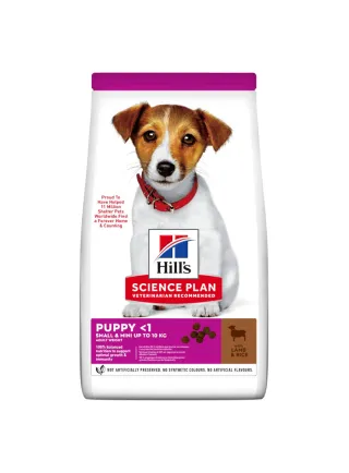 Hill's cane Puppy Small & Mini Agnello e riso