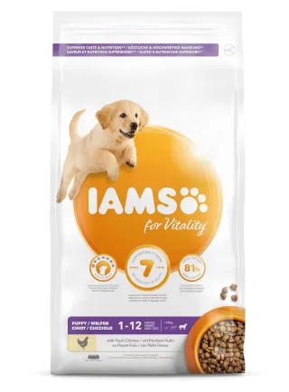 Iams Dog Base Puppy Large Breeds Chicken