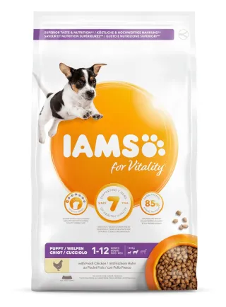 Iams Dog Base Puppy Small & Medium Breeds Chicken