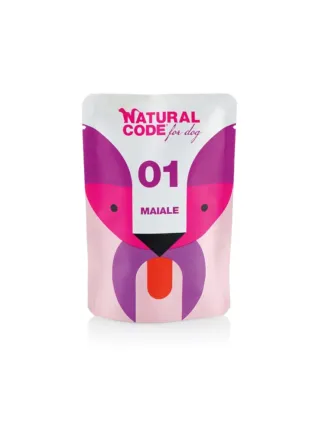 NATURAL CODE DOG - umido busta 100g/300g