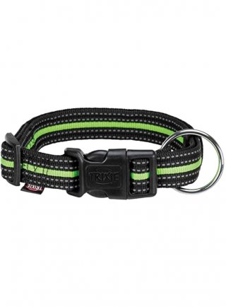 Collare per cane trixie 35-55 cm verde e nero