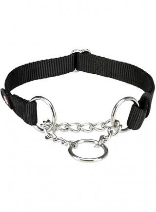 Collare per cane Trixie nero 35-50 cm.
