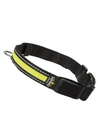 Ferplast collare riflettente e lampeggiande a Led Night per Cani
