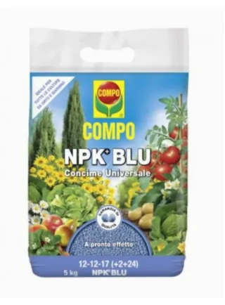 Compo Concime Granulare Nitrophoska Blu 12+12+17