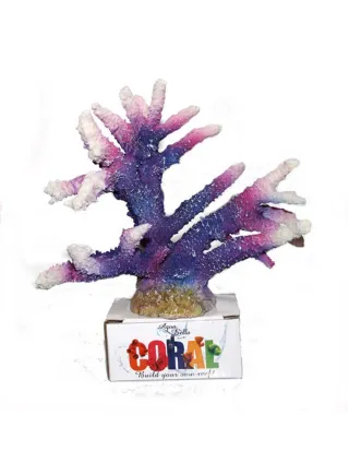 Decorazione per acquari Coral Taghorn Viola