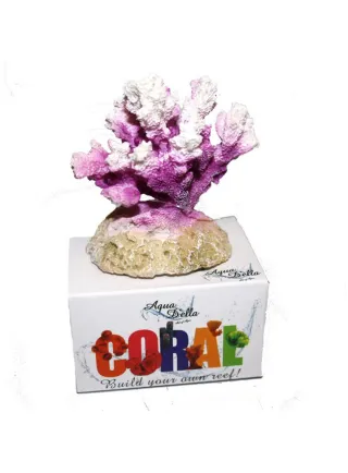 Decorazione per acquari Coral Cauliflora viola