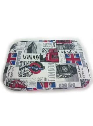 Cuscino sfoderabile per cani London underground