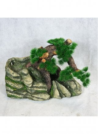 Bonsai in resina per acquario