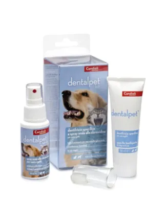 DentalPet Kit Tubo 50 ml+spray 50 ml+1ditale