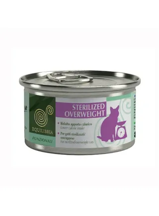 Cibo per gatti EQUILIBRIA Funzionali Sterilized Overweith 85 gr