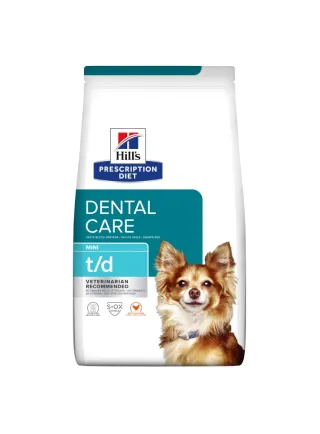 Hill's PRESCRIPTION DIET t/d crocchette per cani per la salute dentale